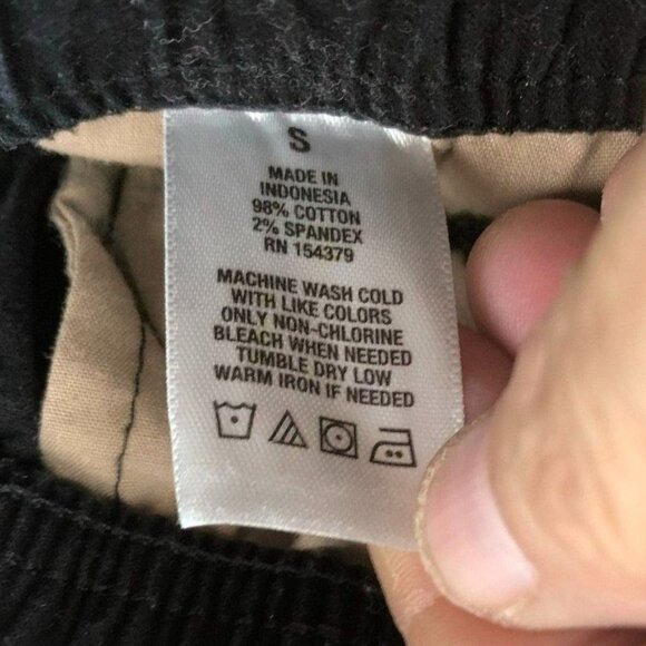 Aeropostale Mens Jogger Pants Small Pull On Black Stretch Casual Drawstring - Picture 8 of 14